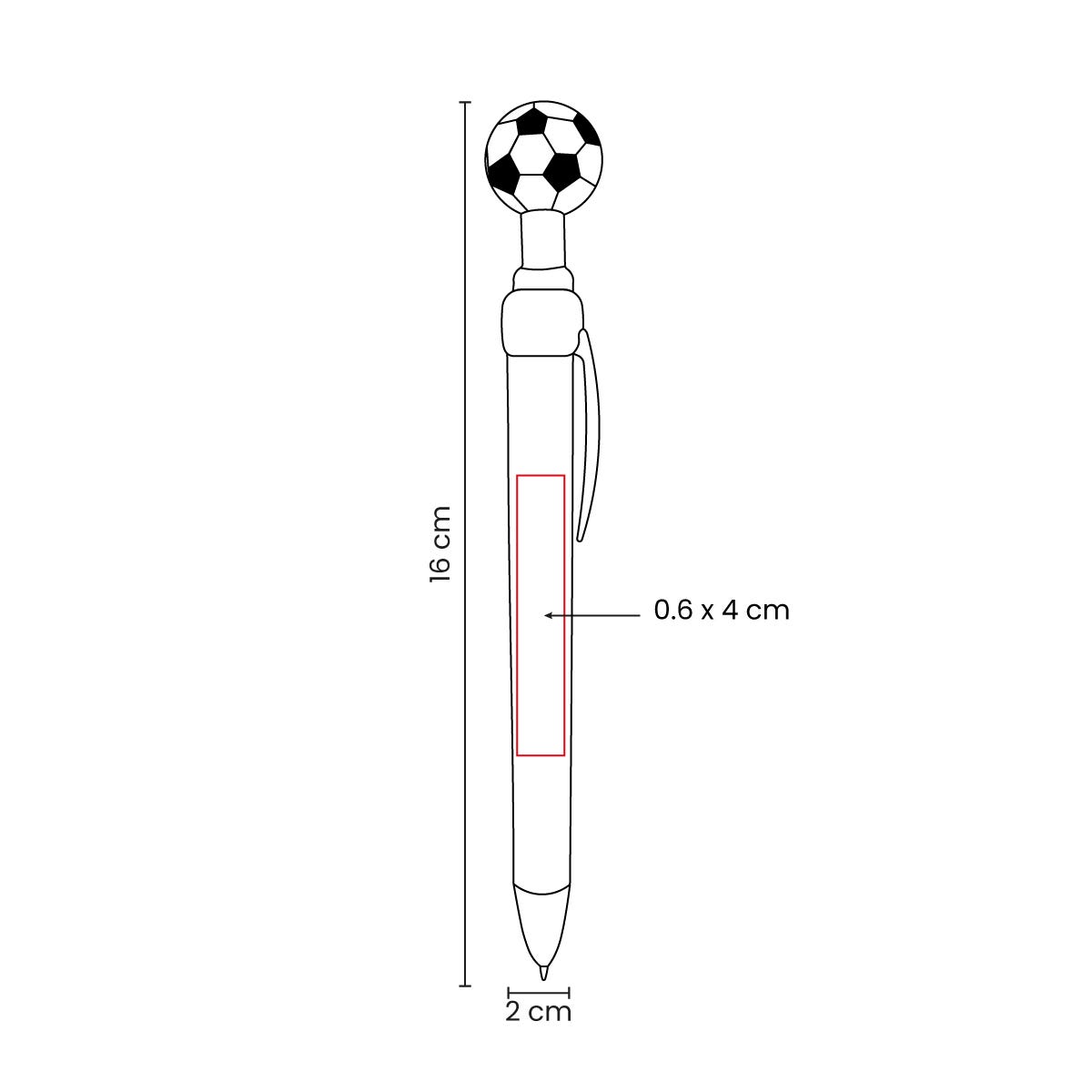 BOLÍGRAFO SOCCER MUNDIAL