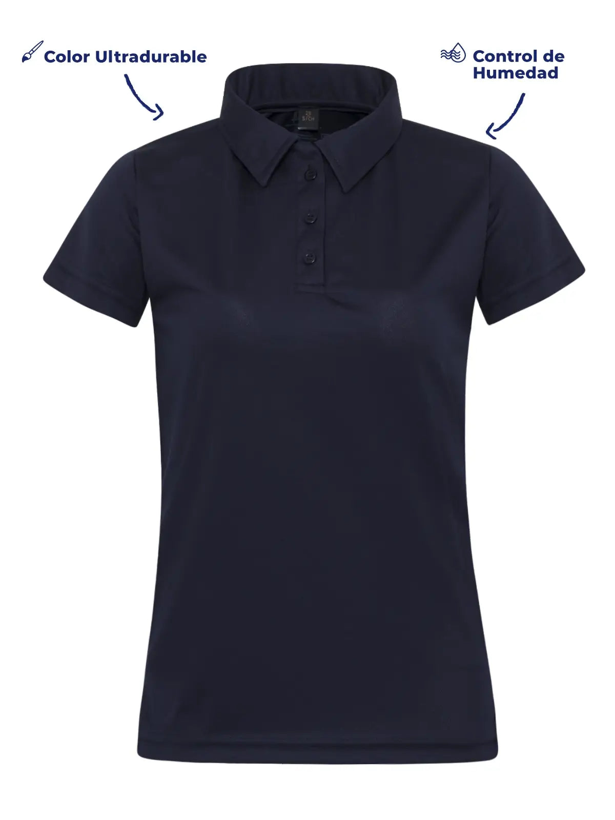 PLAYERA POLO DRY FIT DAMA Y CABALLERO
