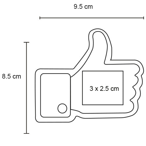 ANTIESTRÉS EN FORMA DE LIKE