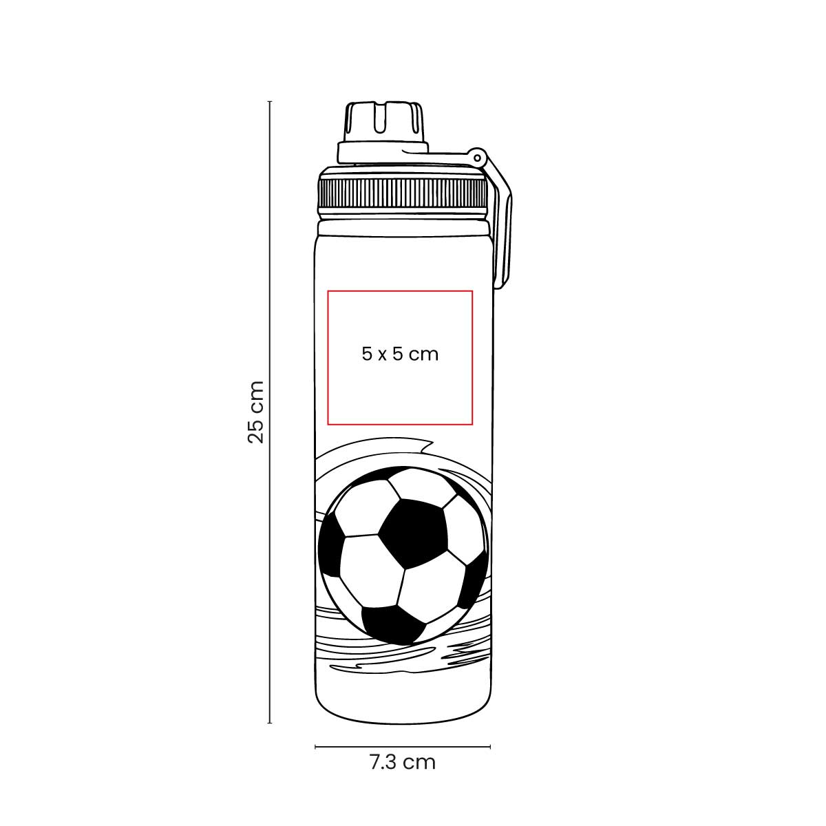 CILINDRO METÁLICO MÁGICO SOCCER MUNDIAL