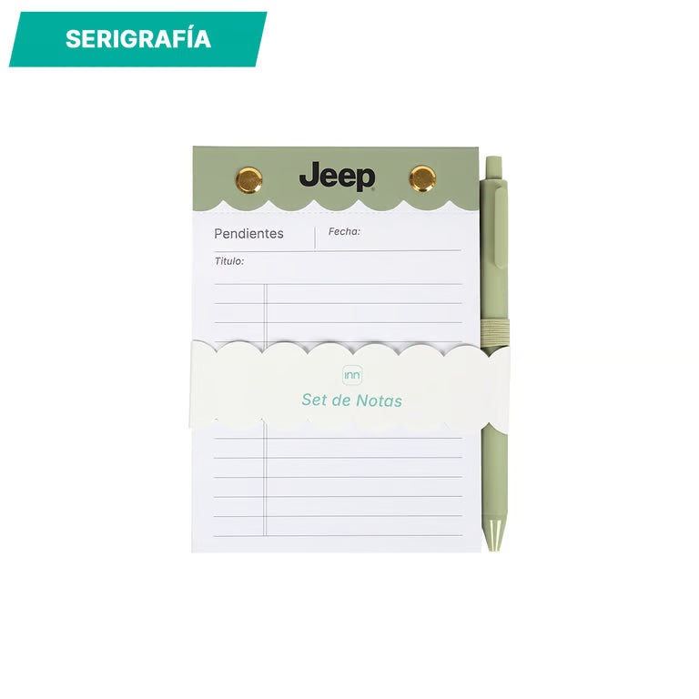 SET DE NOTAS MESTIA