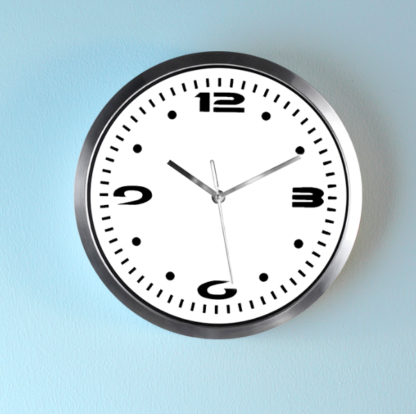 RELOJ DE PARED METÁLICO