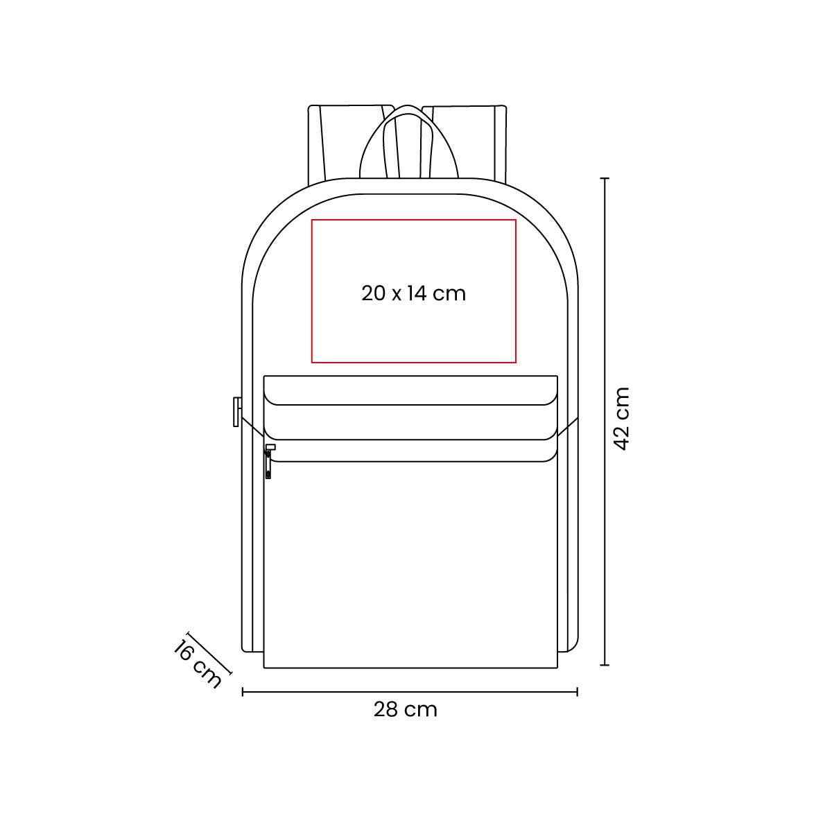 MOCHILA MÉXICO MUNDIAL
