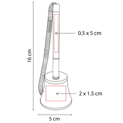BOLÍGRAFO CON BASE MINOS