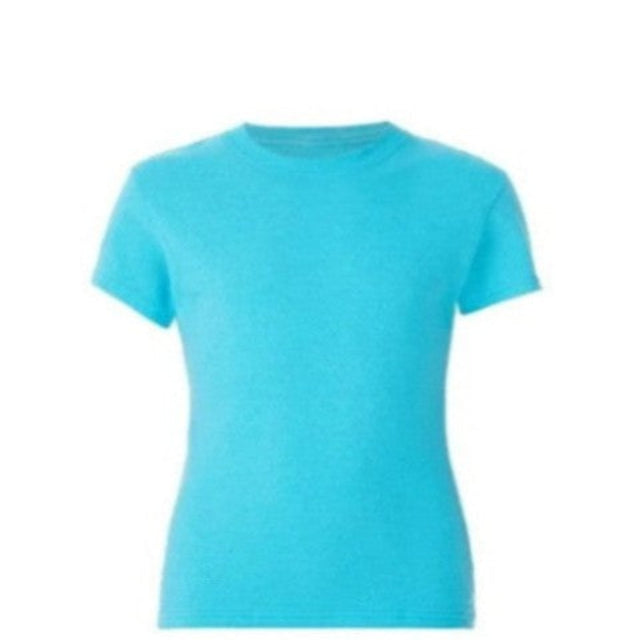 PLAYERA CUELLO REDONDO ASILUETADA NIÑA