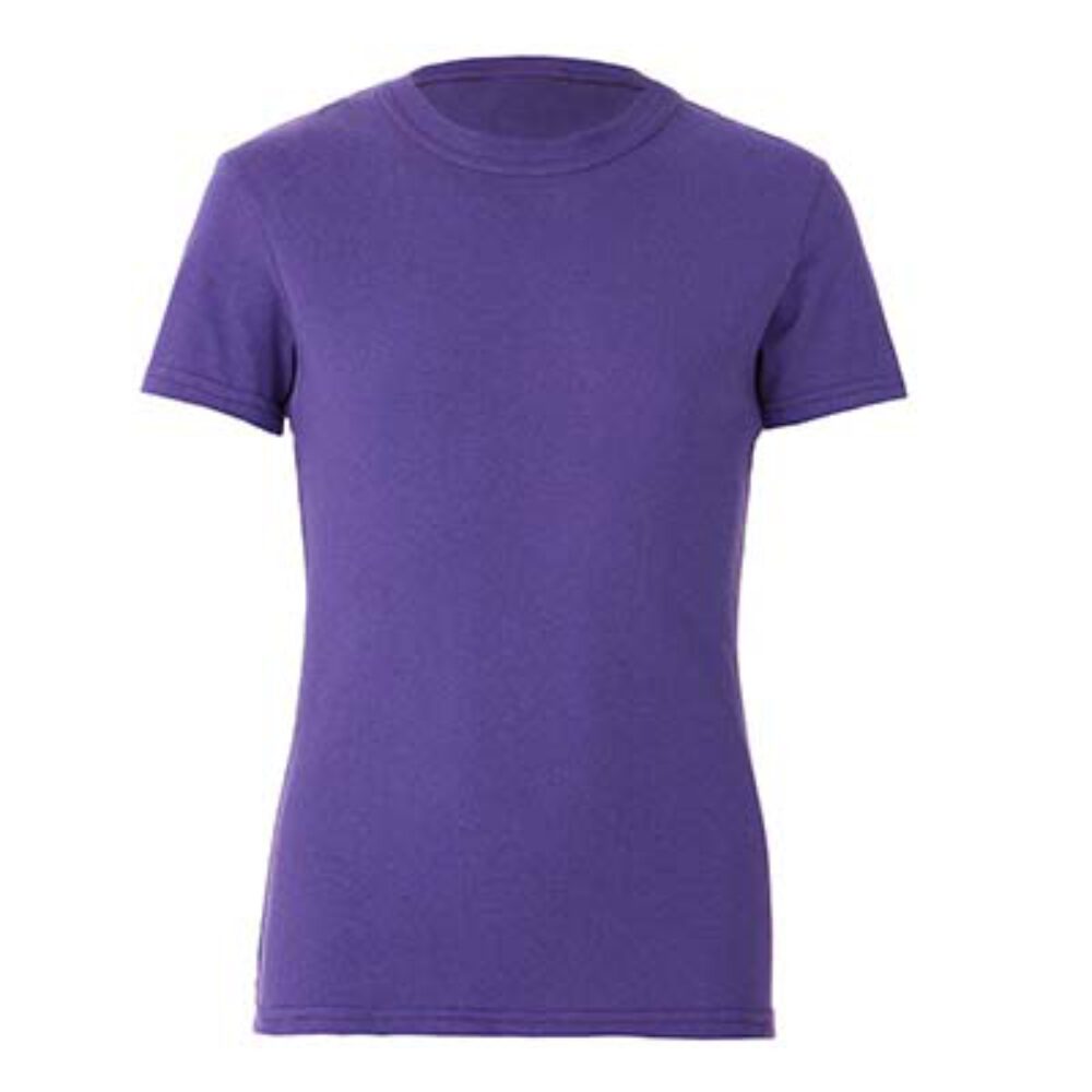PLAYERA CUELLO REDONDO ASILUETADA NIÑA