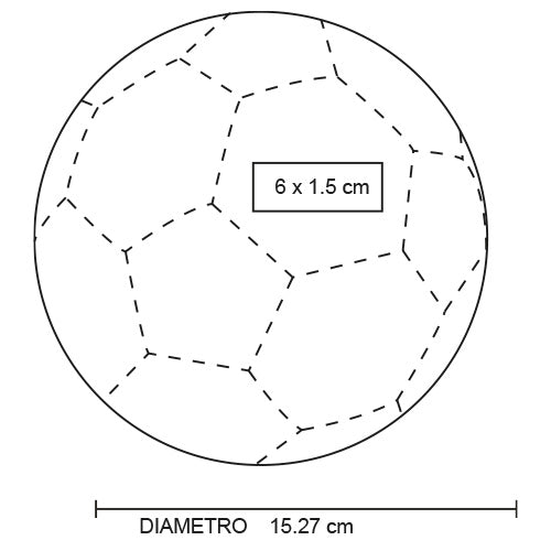 BALÓN DE FUTBOL OLIVER MUNDIAL