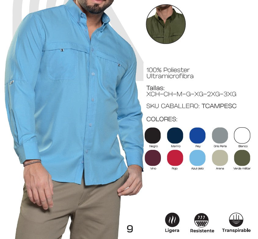 CAMISA PESCADORA BE FRESH