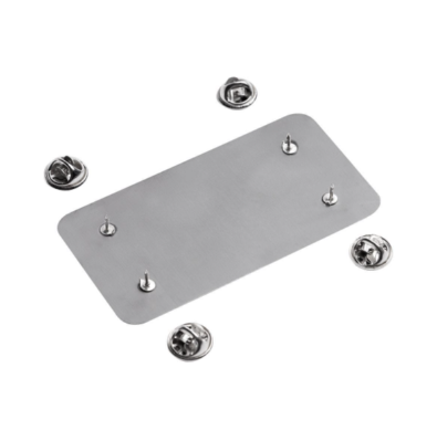 PLACA METÁLICA CON GRABADO MEDIANA