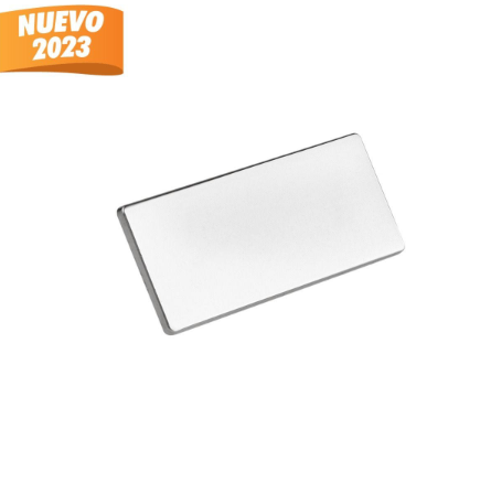 PLACA METÁLICA CON GRABADO