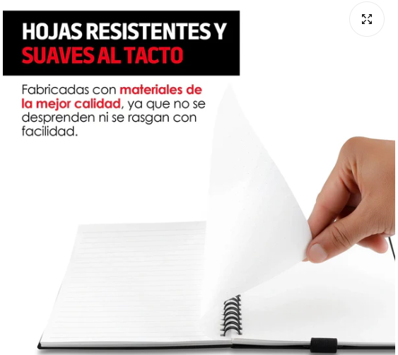 LIBRETA INTELIGENTE REUTILIZABLE