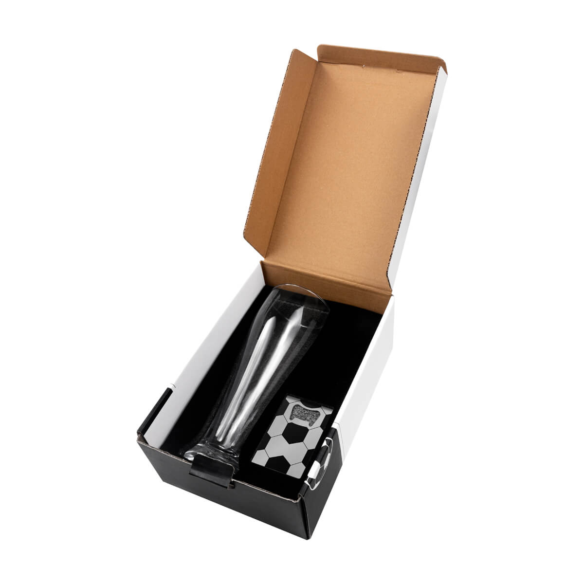 SET DE VASO Y DESTAPADOR SOCCER MUNDIAL