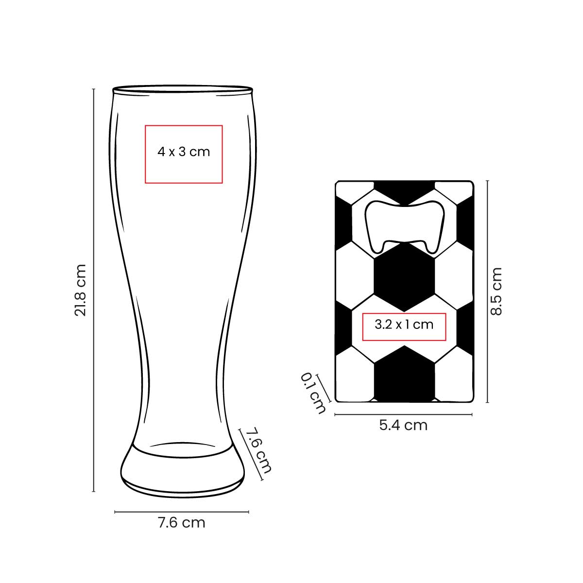 SET DE VASO Y DESTAPADOR SOCCER MUNDIAL
