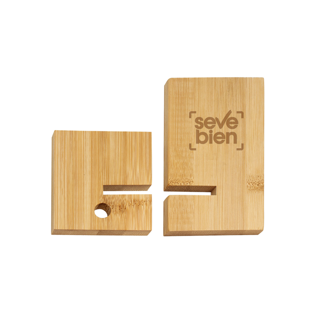 SOPORTE DE ESCRITORIO PARA CELULAR "BAMBOFFICE"