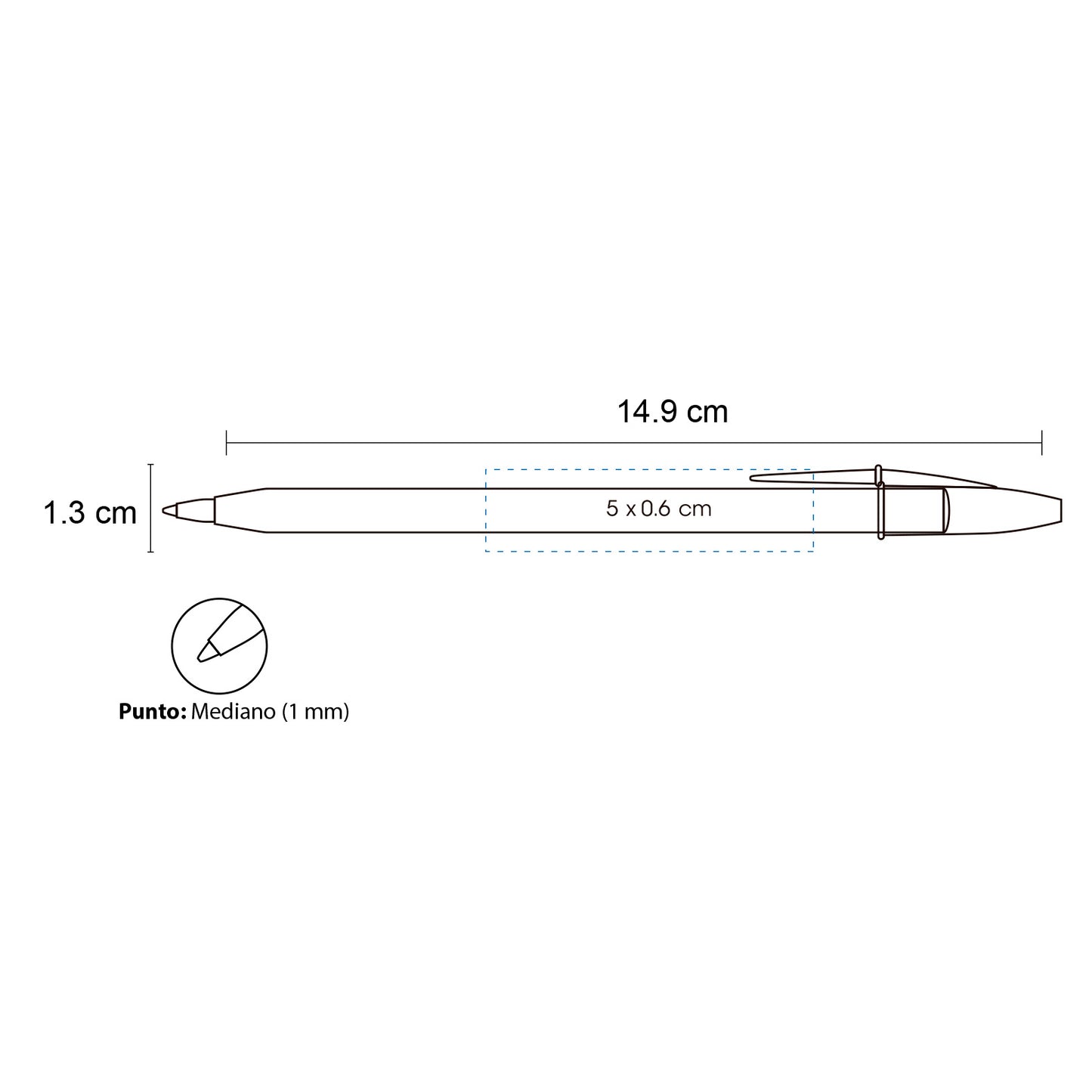 BOLÍGRAFO ROUND STIC TA BIC