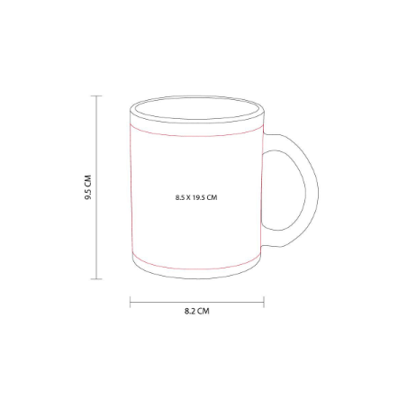 TAZA PARA SUBLIMAR TECAF