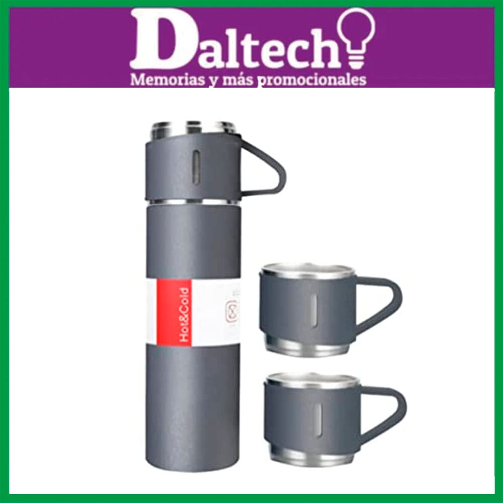 TERMO CON SET DE 3 TAZAS