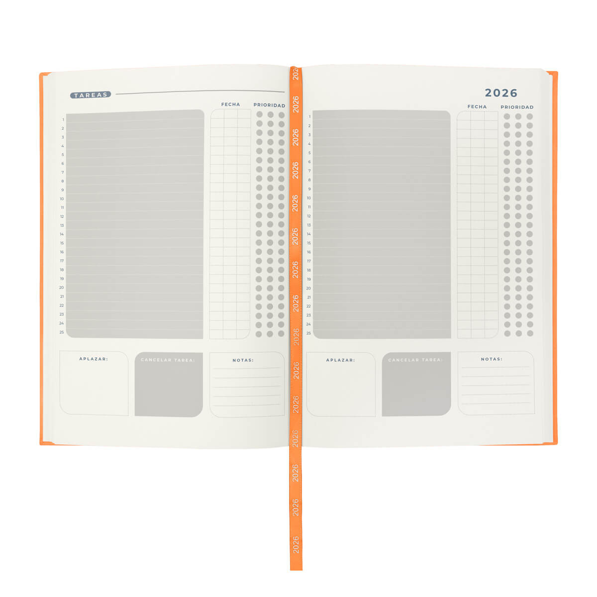 AGENDA DIARIA TERRA 2026