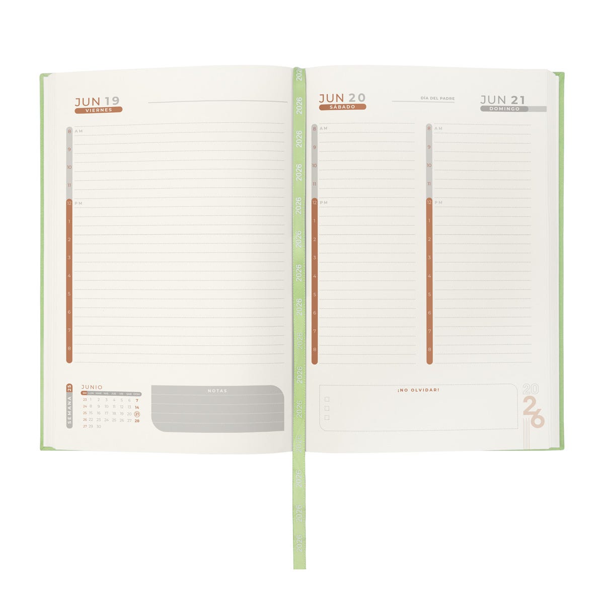 AGENDA DIARIA TERRA 2026