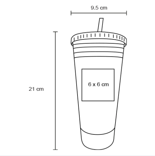 VASO TROPICAL XL