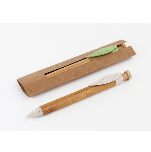 BOLÍGRAFO DE BAMBÚ TUDELA