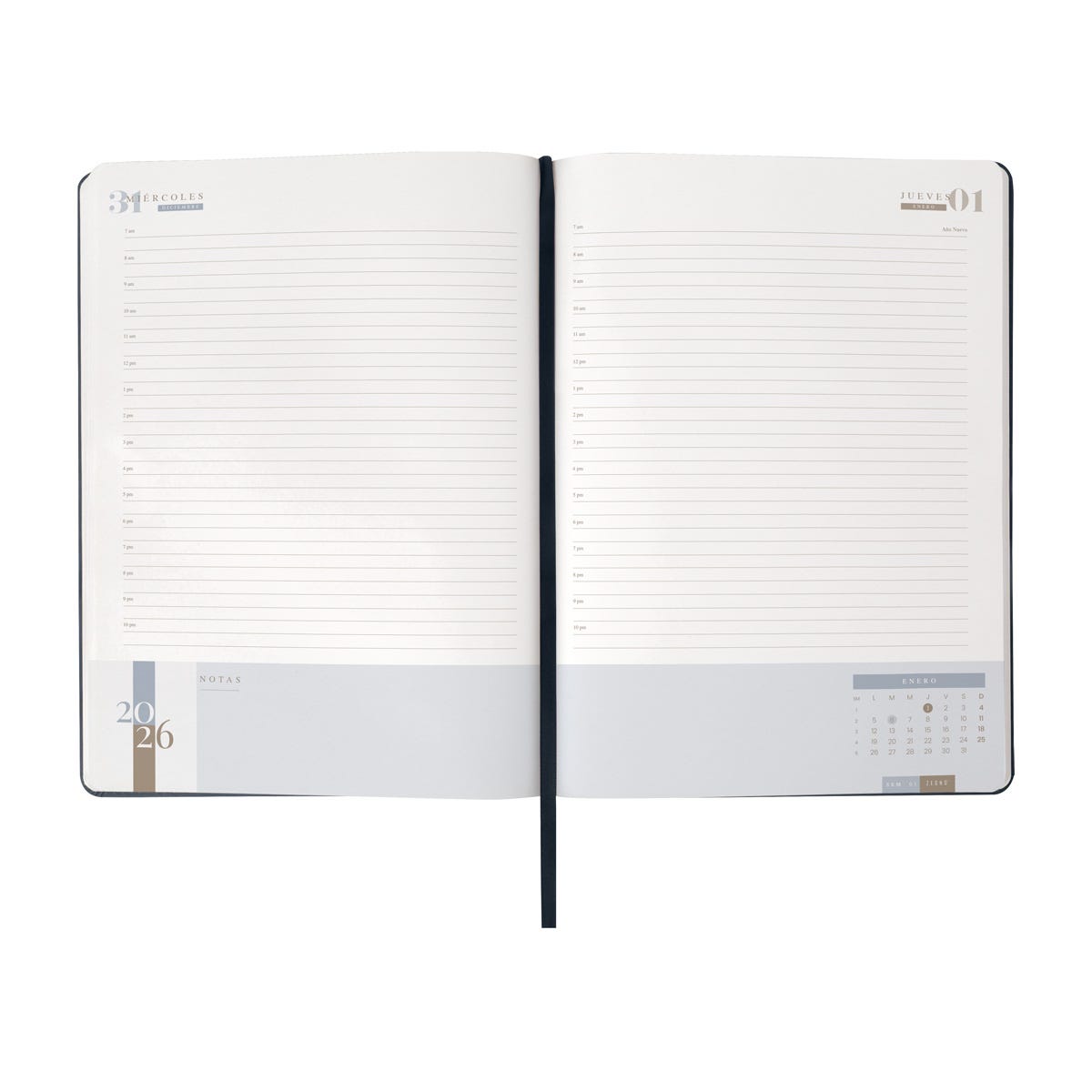 AGENDA DIARIA ULTRA 2026