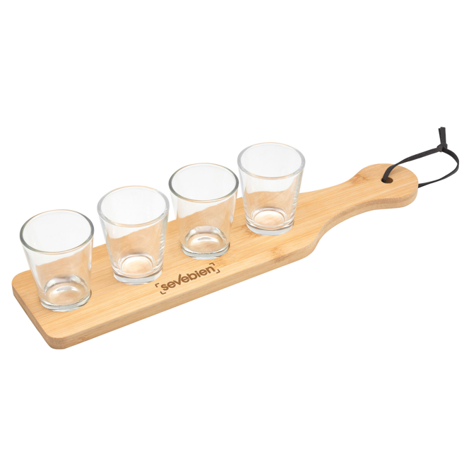 SET DE VASOS TEQUILEROS "TOC TOC"