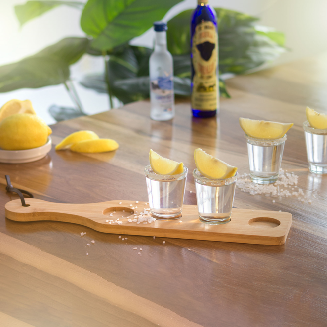 SET DE VASOS TEQUILEROS "TOC TOC"