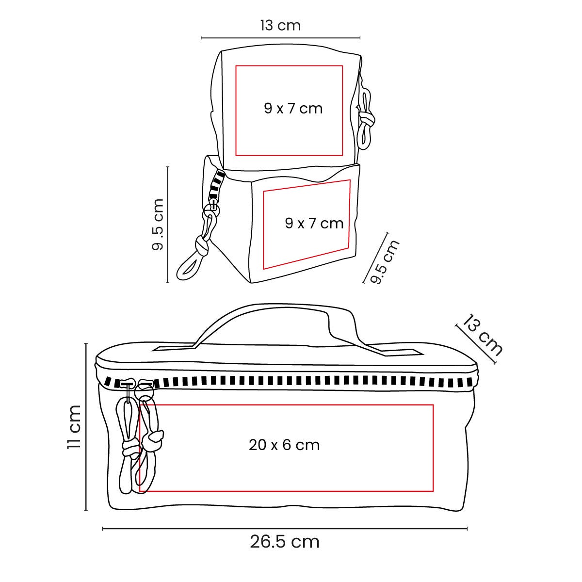 SET ORGANIZADOR DE VIAJE VIARE