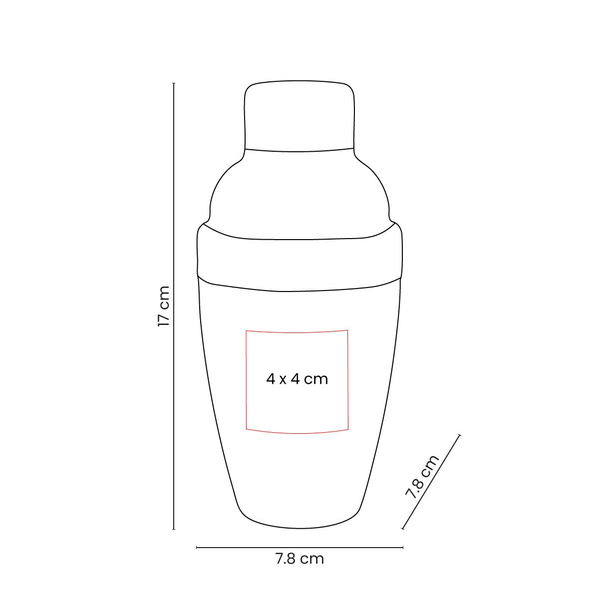 COCTELERA SHAKER ZARMIK
