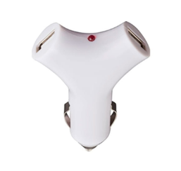 CARGADOR USB PARA VEHÍCULO DOBLE ENTRADA
